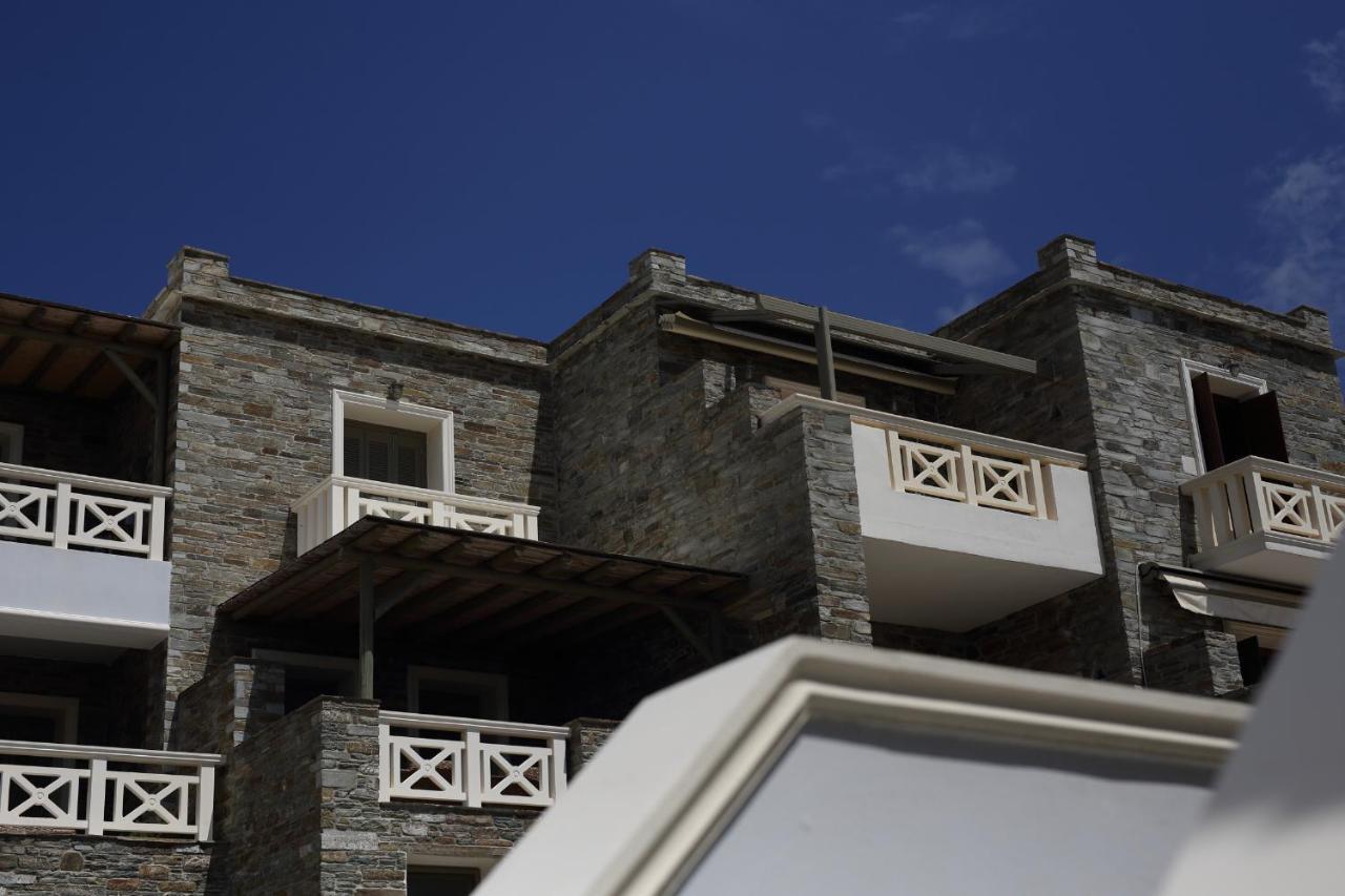 Aithra -Agios Petros Andros Villa Gavrio Exteriör bild