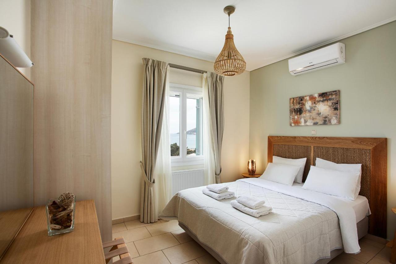 Aithra -Agios Petros Andros Villa Gavrio Exteriör bild