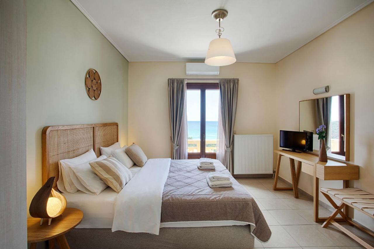 Aithra -Agios Petros Andros Villa Gavrio Exteriör bild