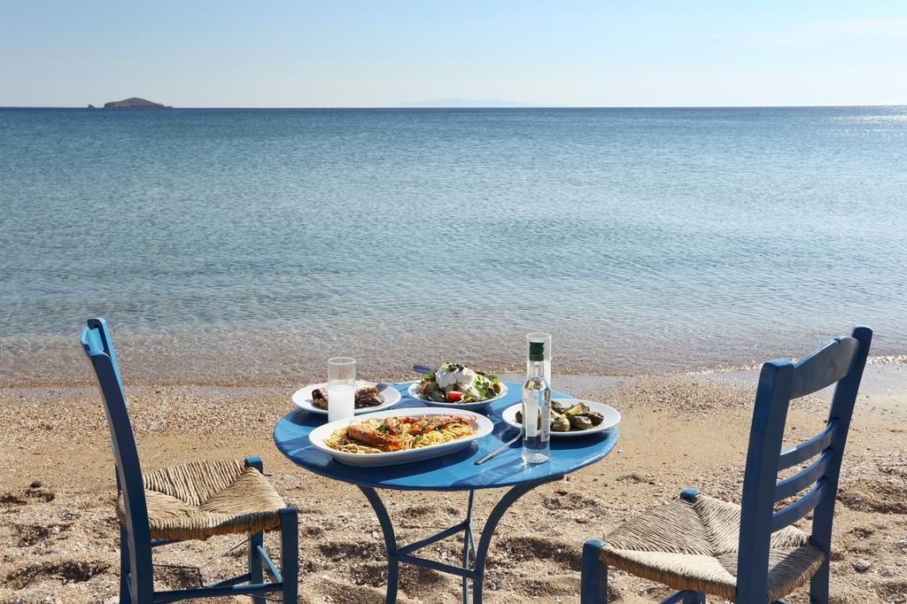 Aithra -Agios Petros Andros Villa Gavrio Exteriör bild