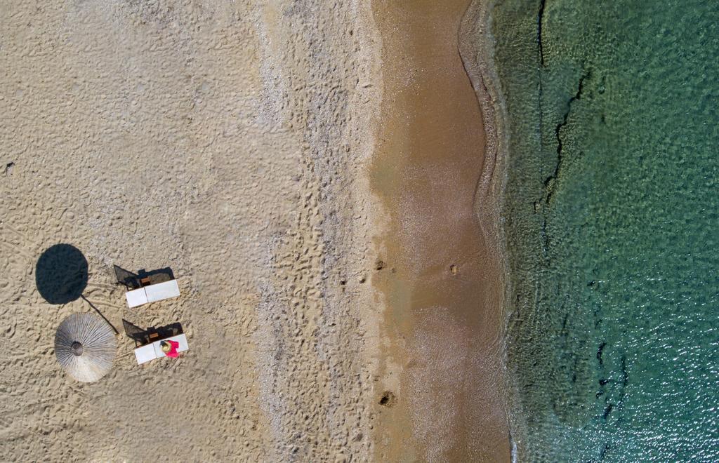 Aithra -Agios Petros Andros Villa Gavrio Exteriör bild