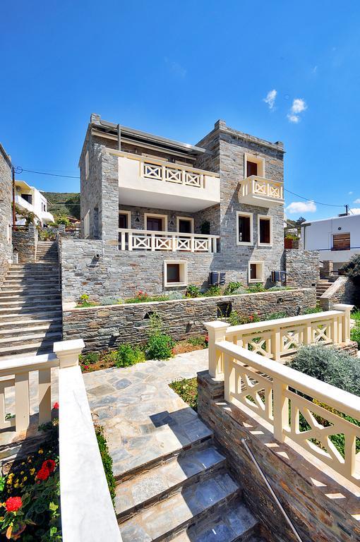 Aithra -Agios Petros Andros Villa Gavrio Exteriör bild