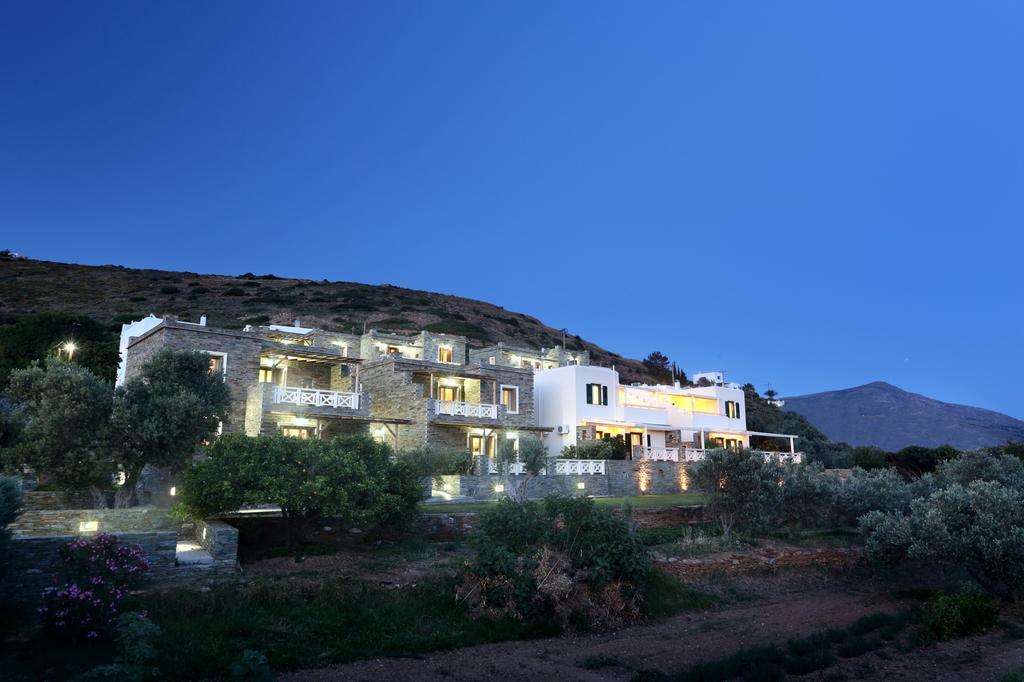 Aithra -Agios Petros Andros Villa Gavrio Exteriör bild